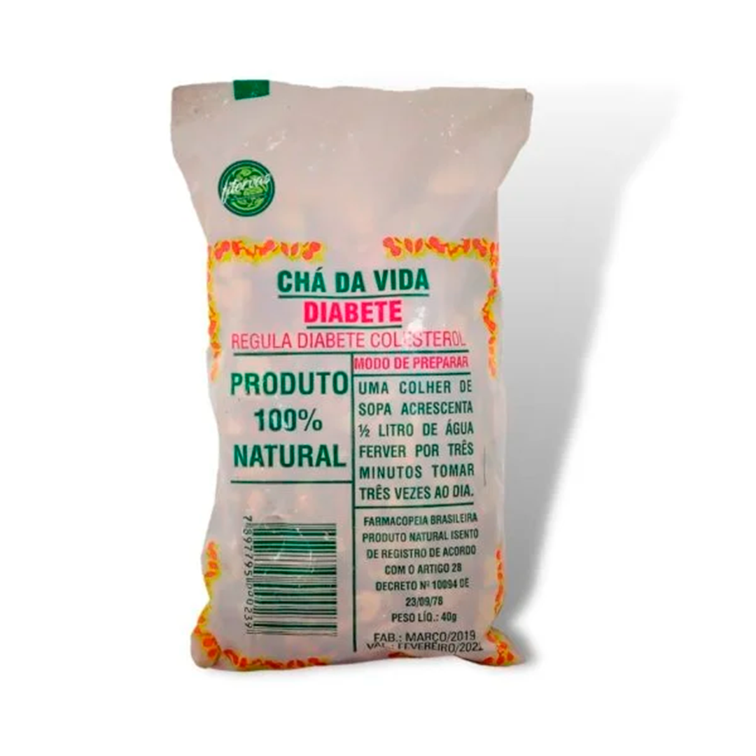 Chá para Diabetes e Colesterol 40g