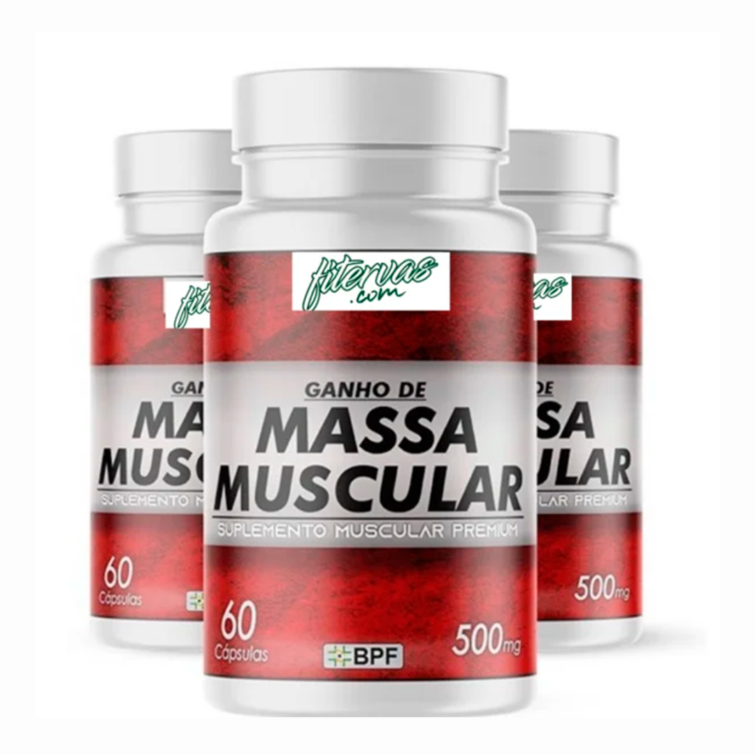 Ganho de Massa Muscular 60 Cápsulas
