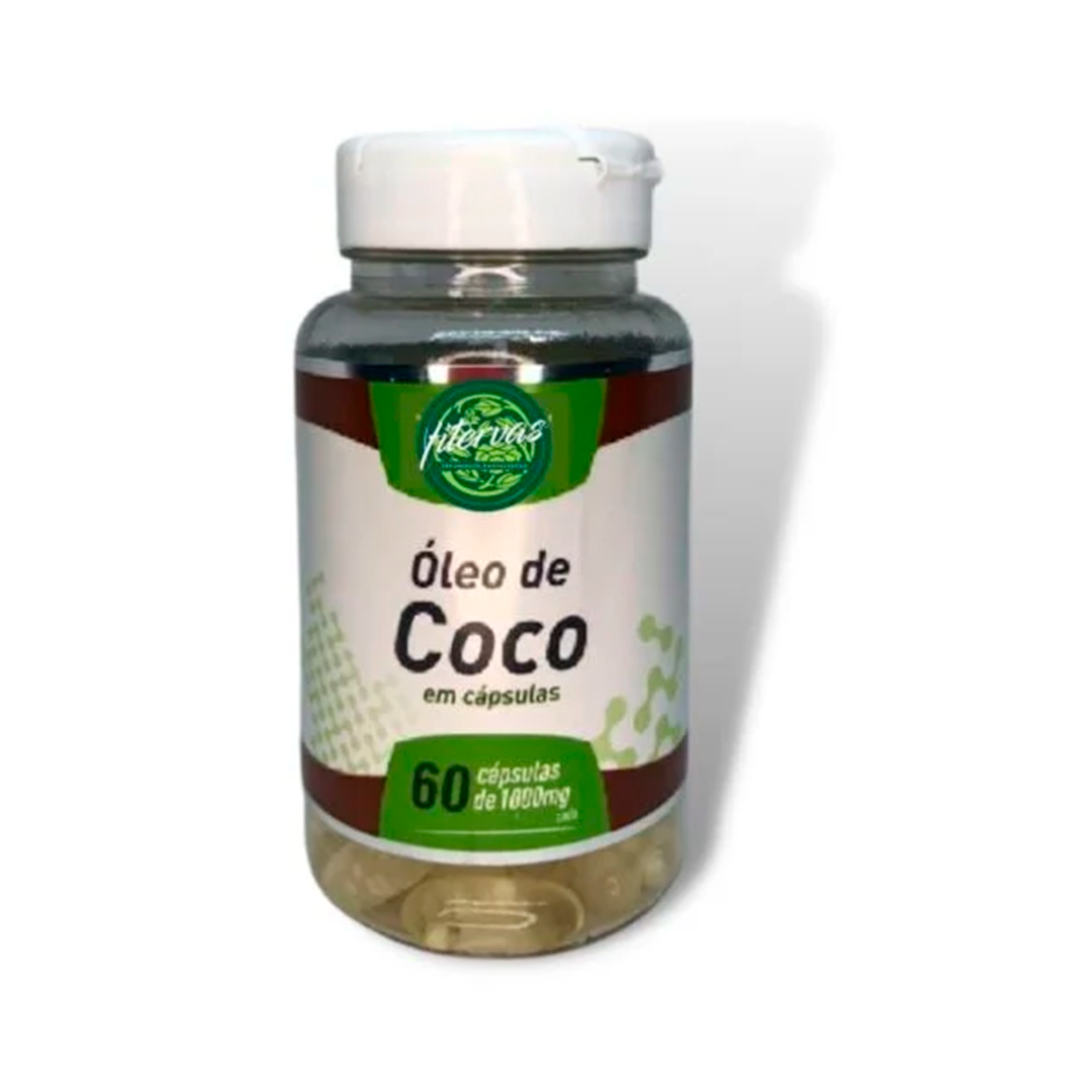 Óleo de Coco 60 Cápsulas