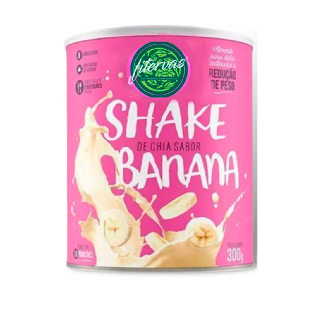 Shake Nutricional de Chia Sabor Banana 300g