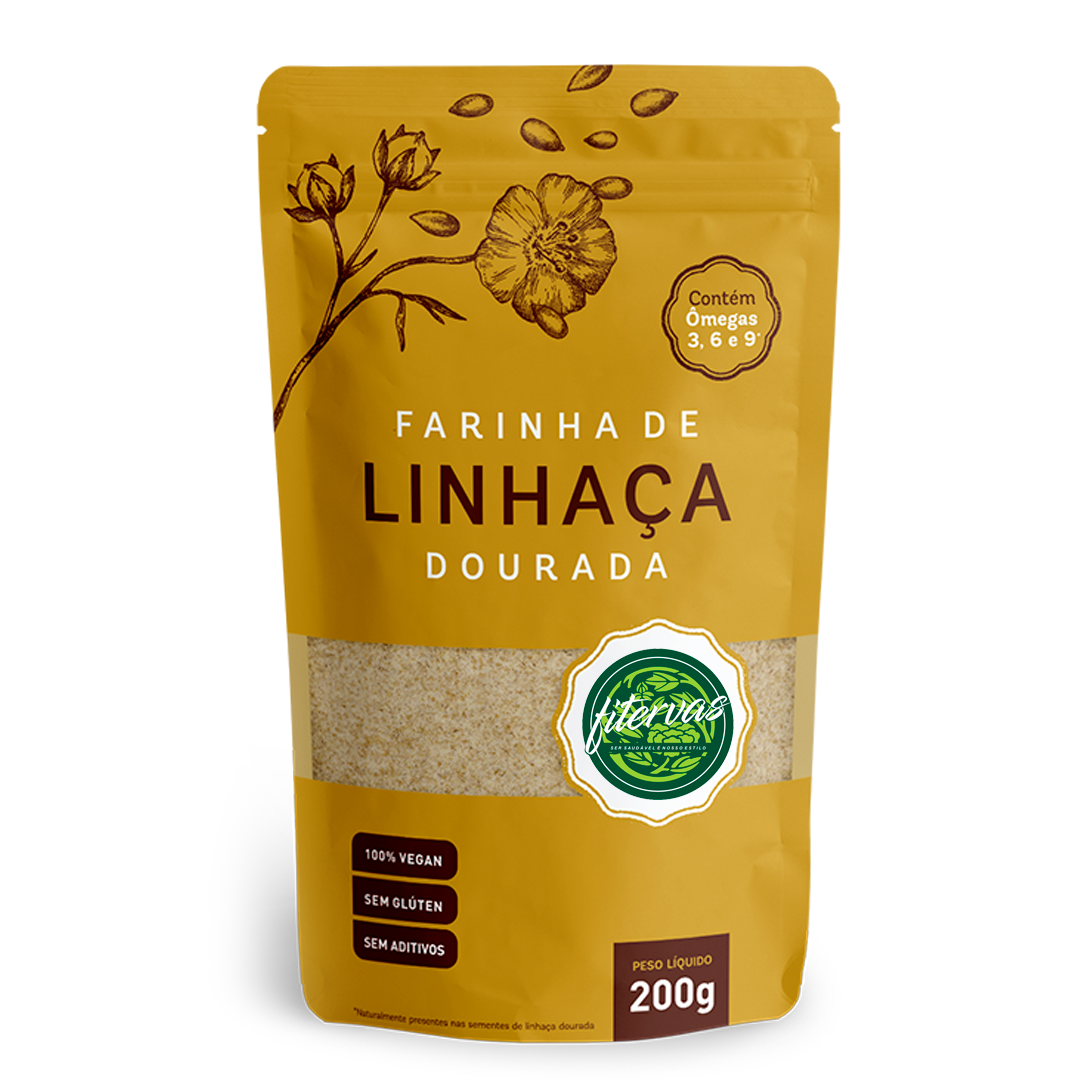 Farinha de Linhaça Dourada 200g