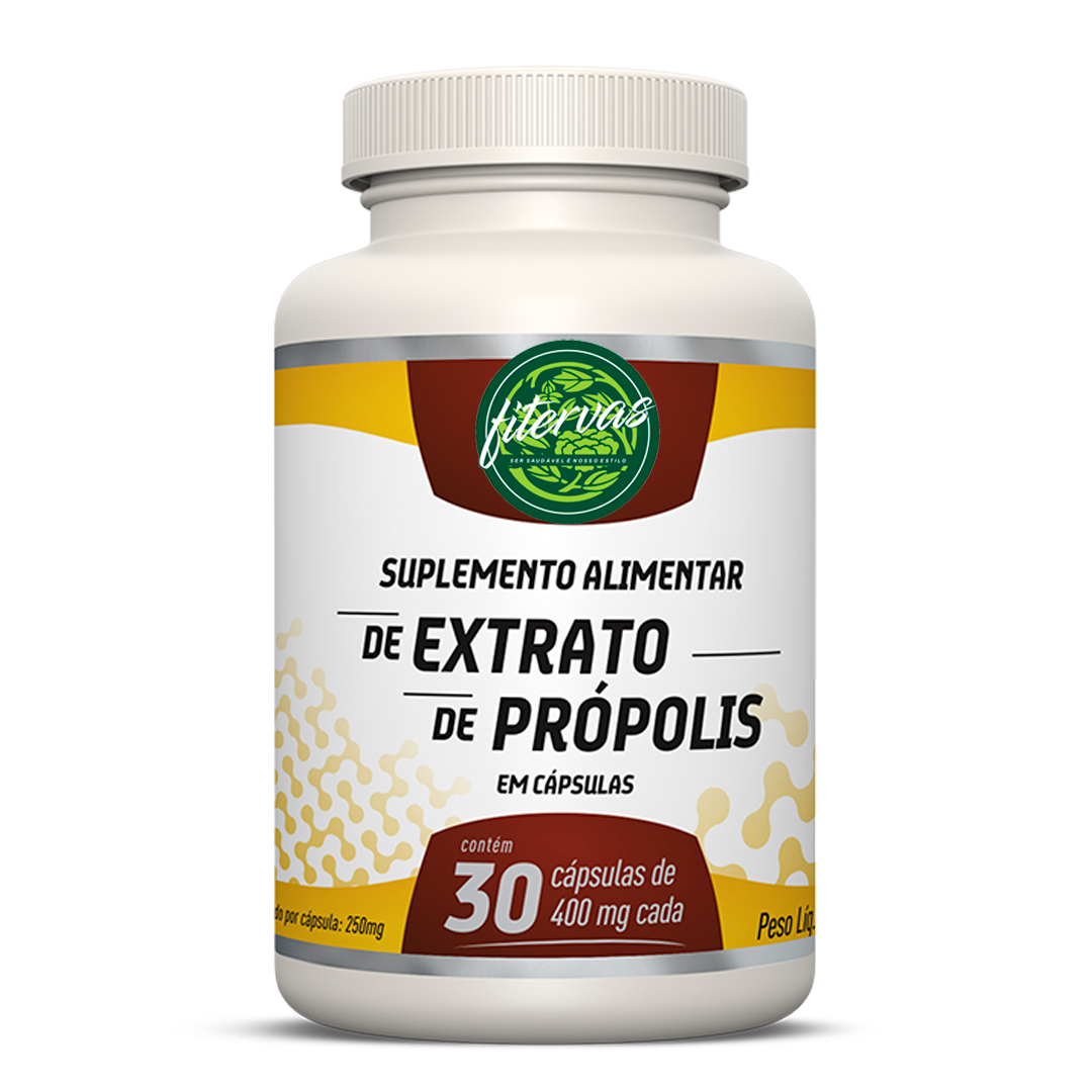 Extrato de Própolis 30 Cápsulas
