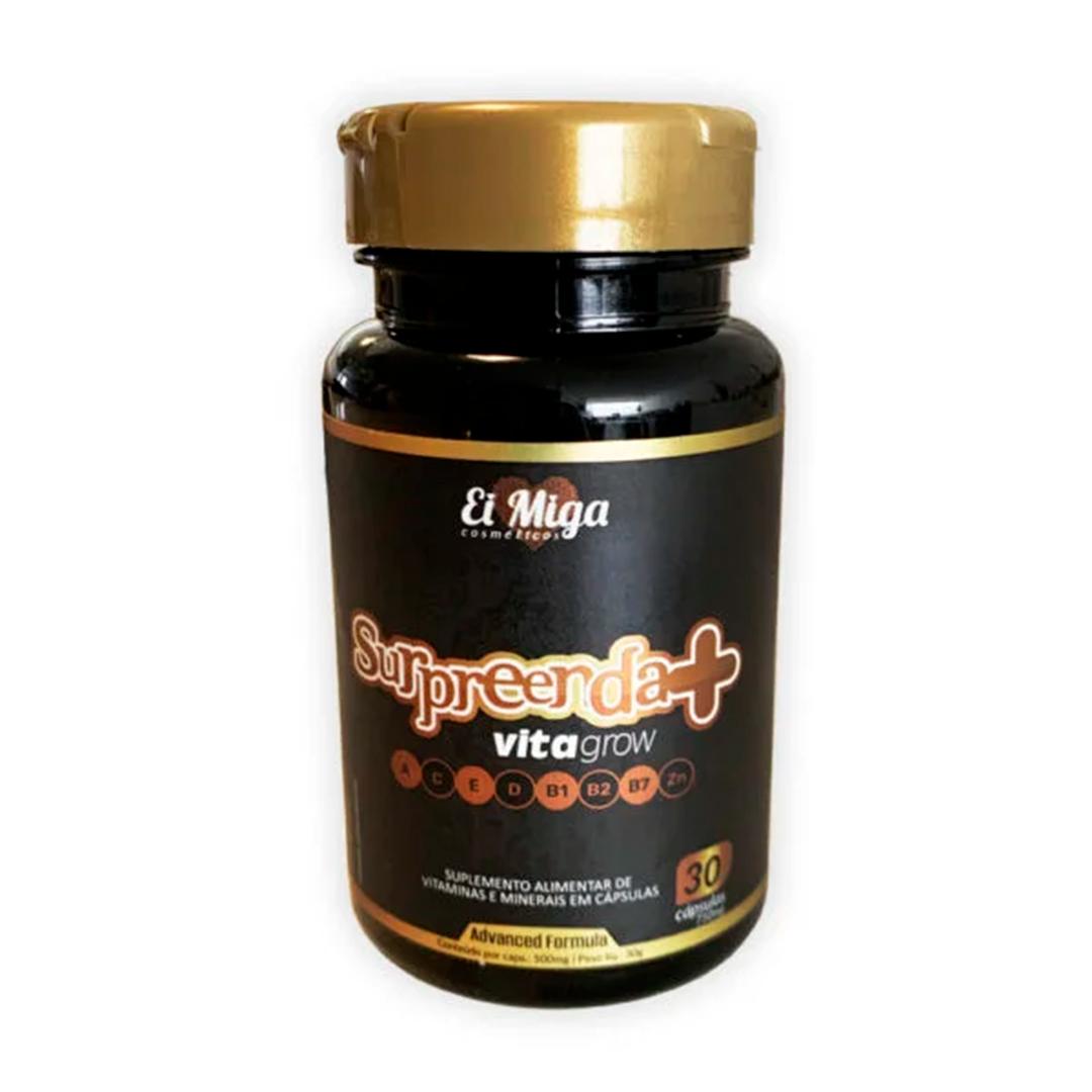 Vitamina Capilar Surpreenda+ Vitagrow 30 Cápsulas