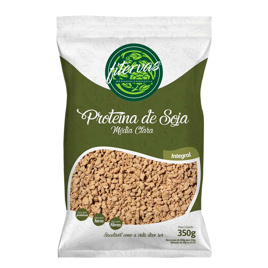 Proteína de Soja Integral 350g