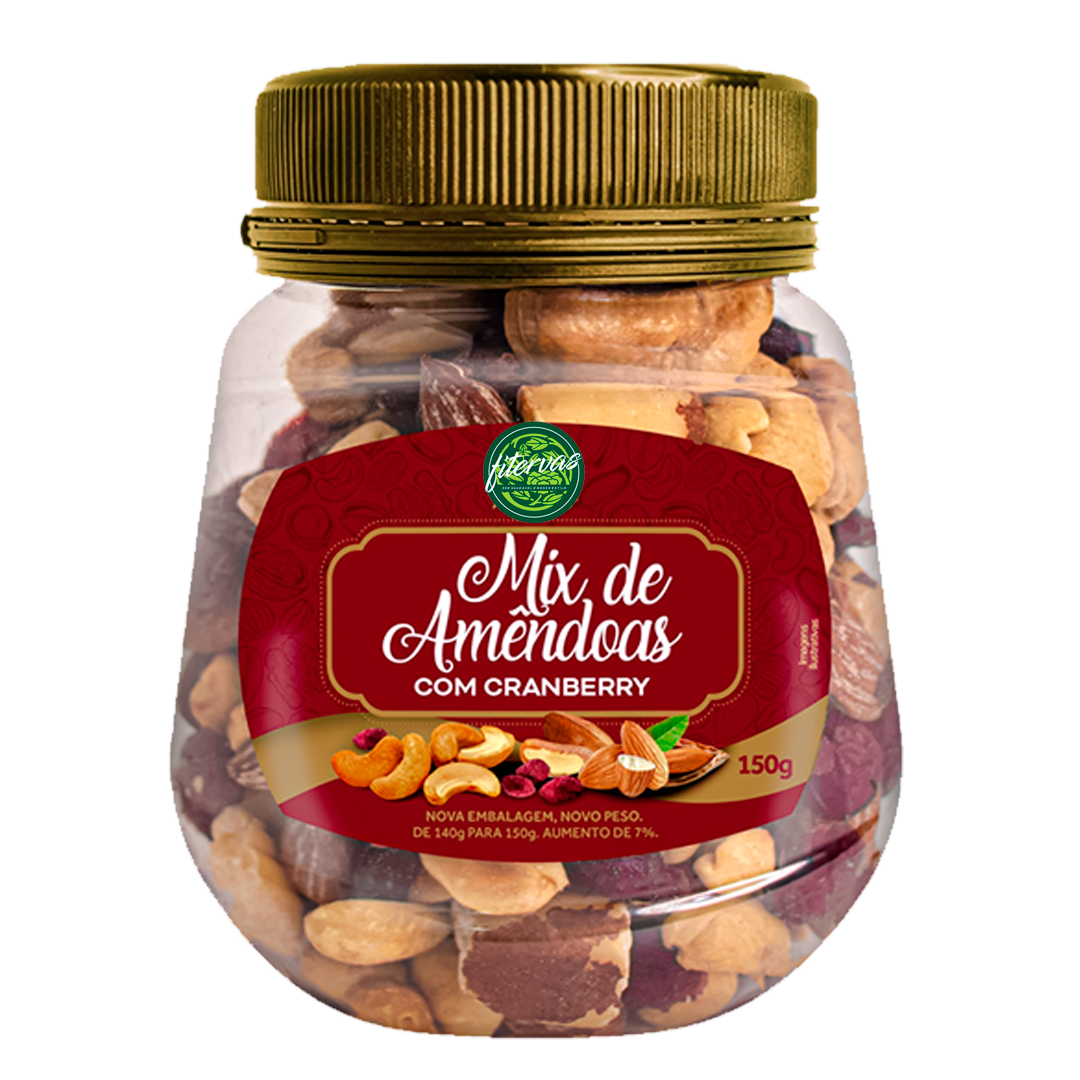 Mix de Amêndoas com Cranberry 150g