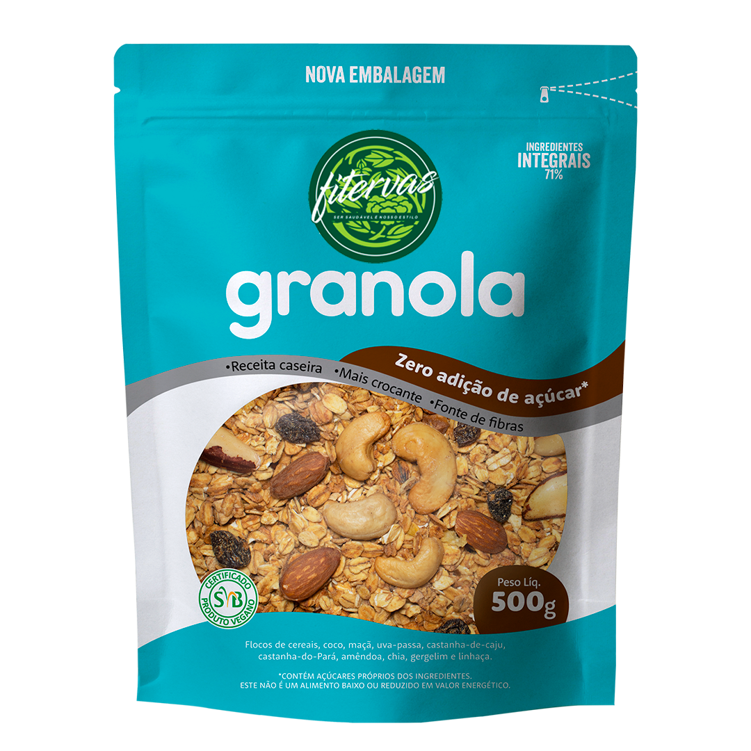 Granola Zero Adição de Açúcar 500g