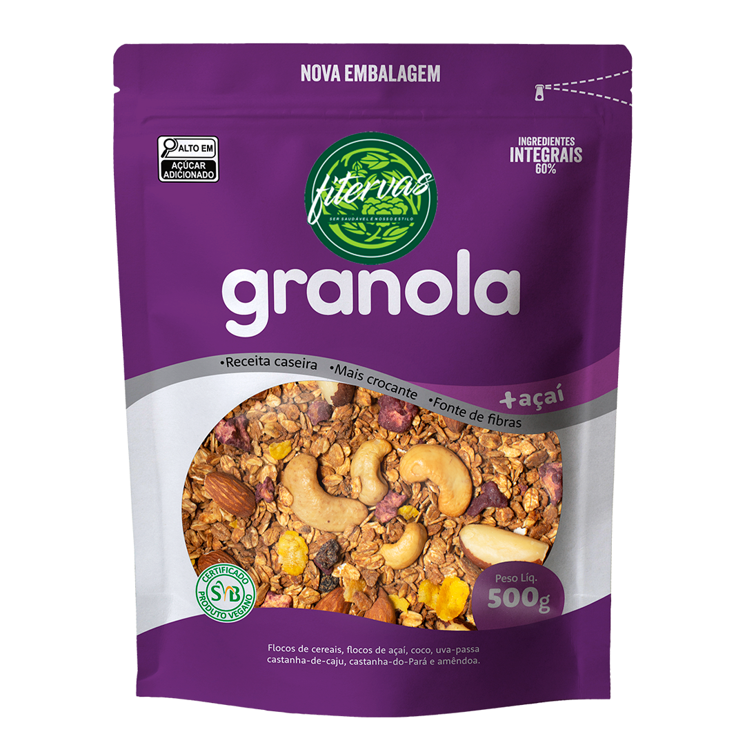 Granola + Açaí 500g