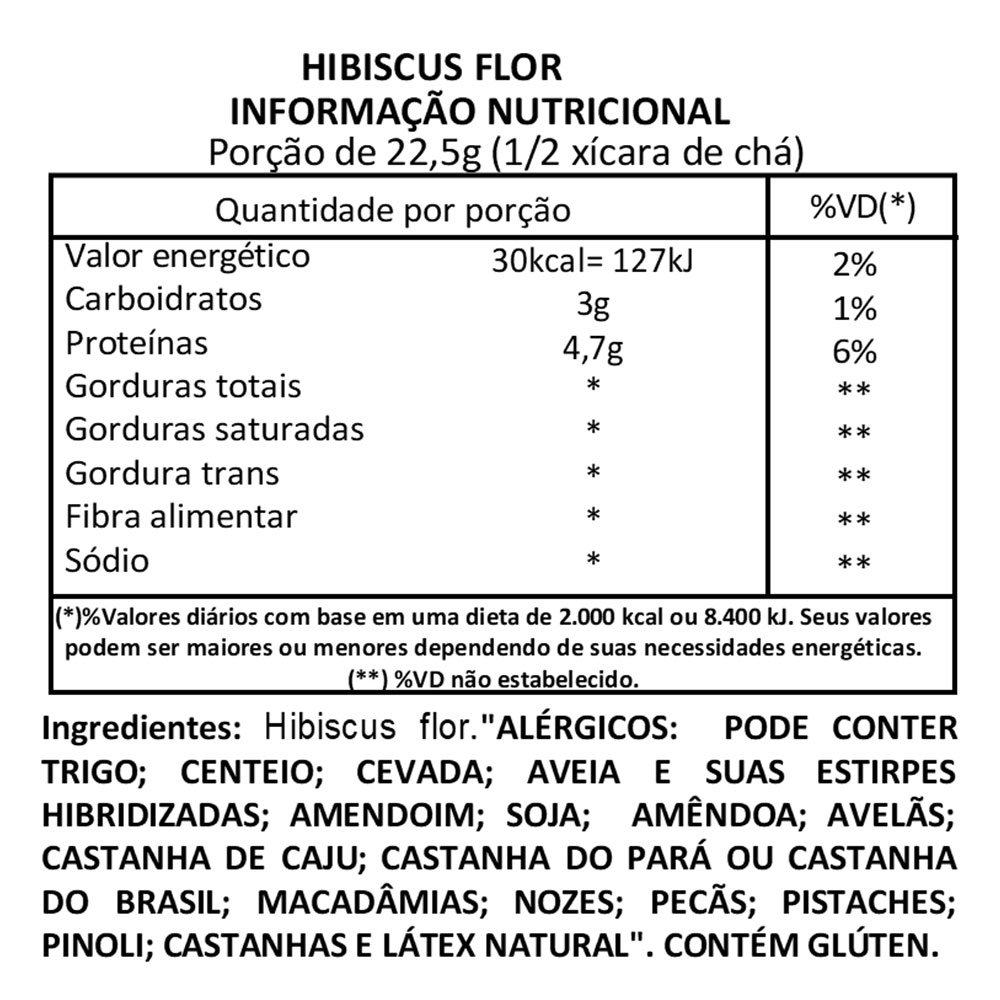 cha hisbisco natural