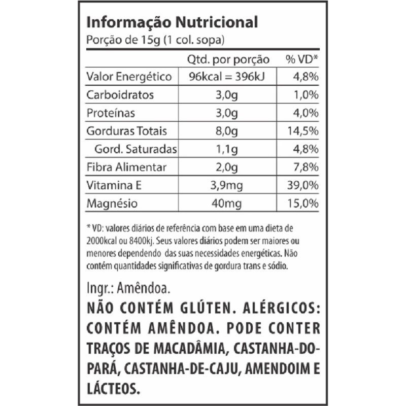 farinha de amendoas