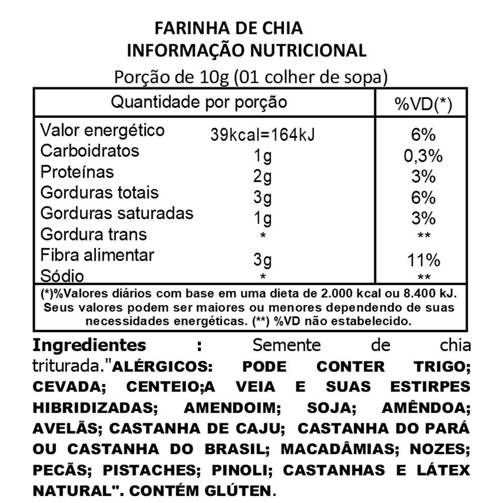 farinha de chia