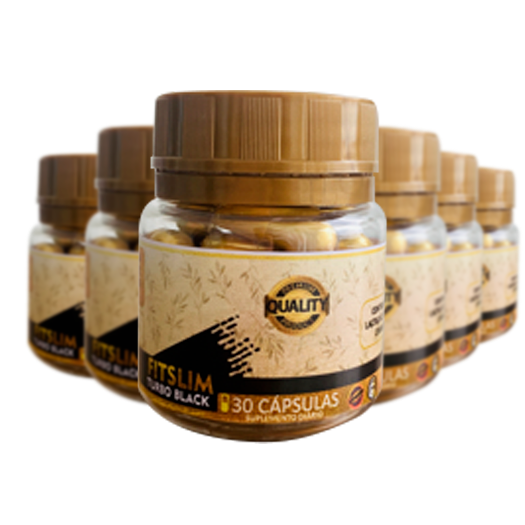 Fitslim Turbo Black 6 PoteS