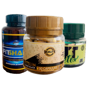 Fitslim Turbo Black + Fitdetox + Fitshape