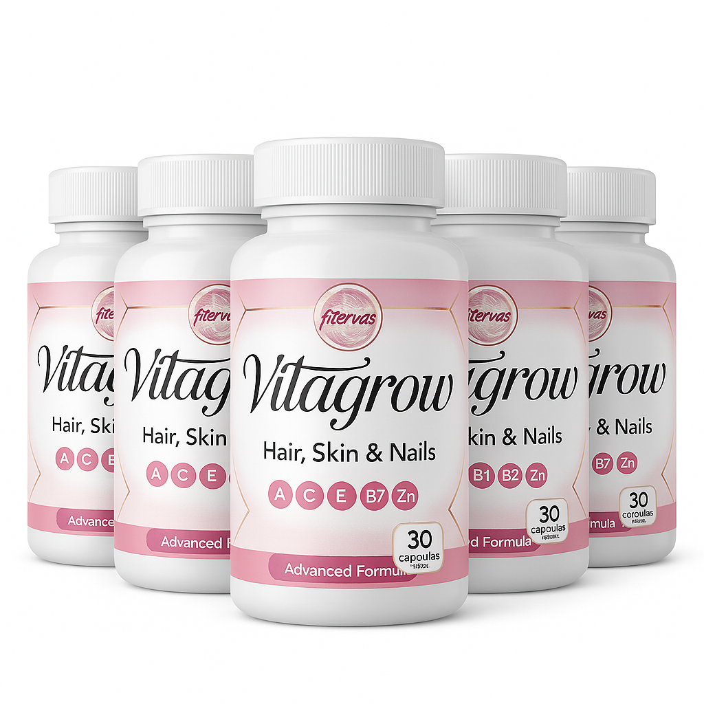 Vitamina Capilar Vitagrow 6 Potes
