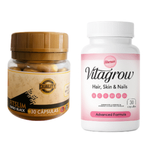 Fitslim Turbo Black + VitaGrow Caps