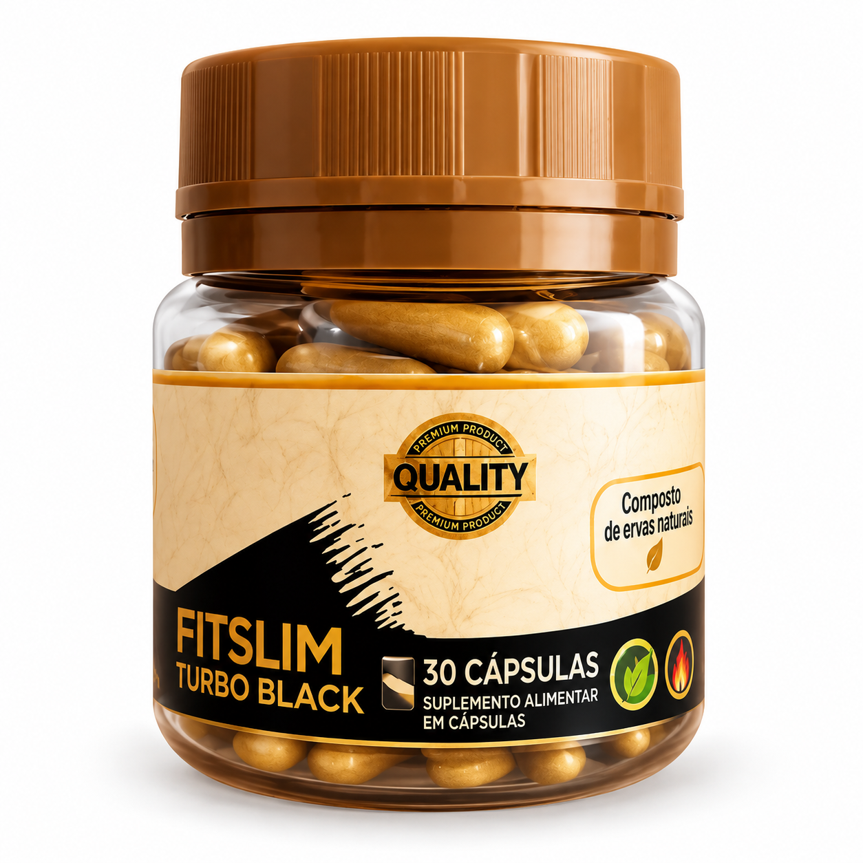 Fitslim Turbo Black - 1 pote